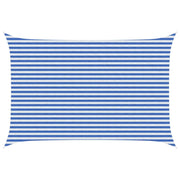 Telo Ombra Blu e Bianco 3 x 5 m HDPE