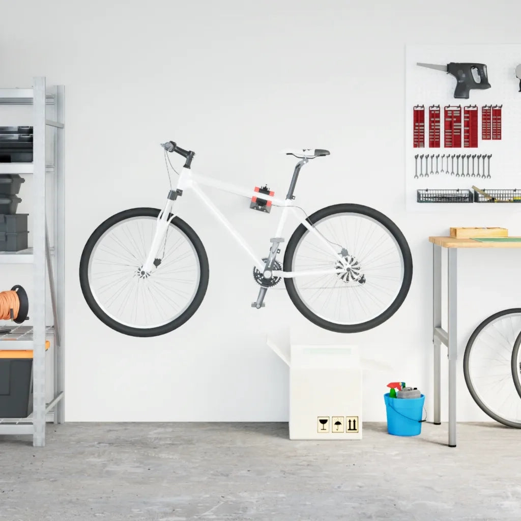 Supporto Riparazione Bici da Parete Pieghevole in Acciaio 4005553