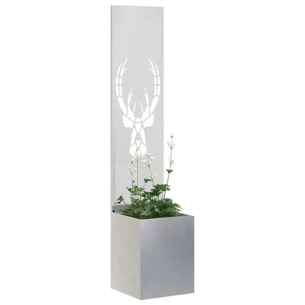Schermo per privacy in giardino Argento 32 x 32 x 150 cm CFW4096887