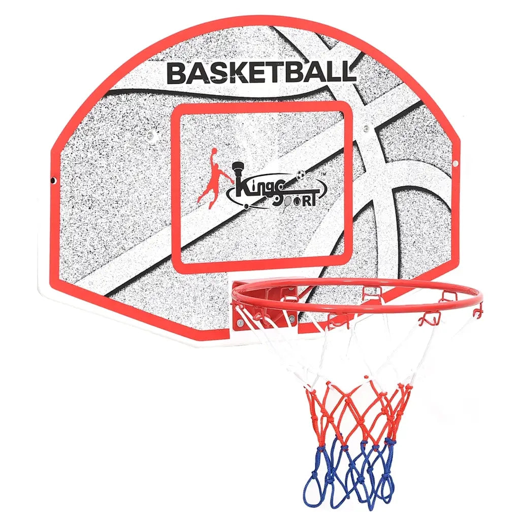 Set Tabellone da Basket da Parete 3 pz 66x44,5 cm 80352