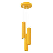 Lampada a sospensione KARBON 3P giallo