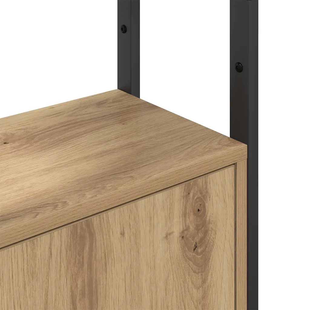 Armadio per Libri Rovere artigianale 40 x 24 x 161 cm 883855