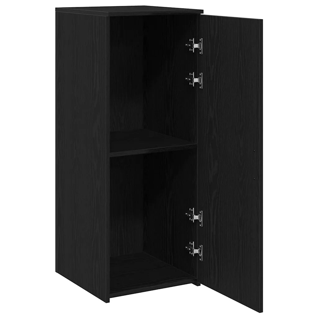 Mobiletto portaoggetti Nero 40x45x103,5 cm in Legno ingegnerizzato 859034