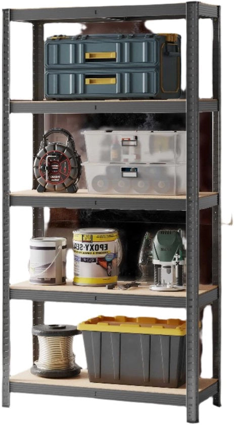 Pannello pesante - Pannello di stoccaggio - Organizzatore per garage - Struttura in acciaio rinforzata - 40x90x180cm