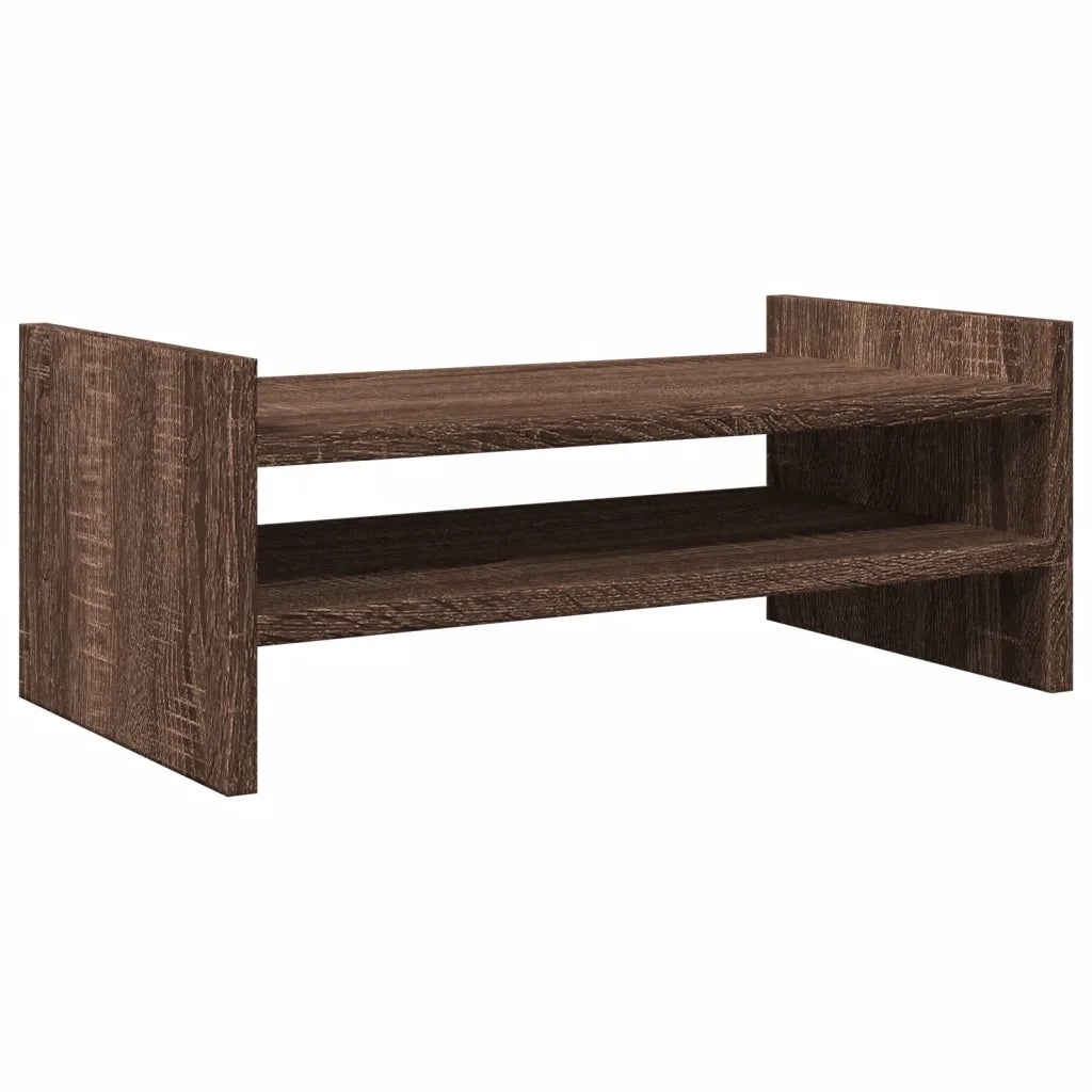 Supporto per Monitor Rovere Marrone 50x27x20 cm in Truciolato 854784