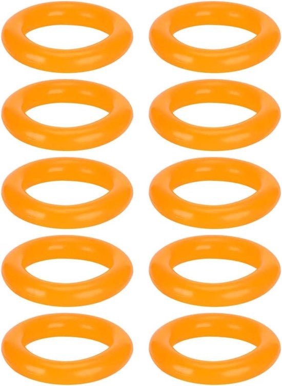 Accessori di ricambio per macchina da cucire - Anello di gomma - 10 pezzi - Dimensione esterna 3,7 cm - Facile da utilizzare - Componenti per macchina da cucire