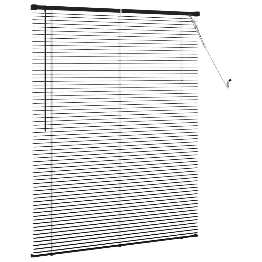 Tenda Veneziana Nero 150 x 110 cm PVC 42003739