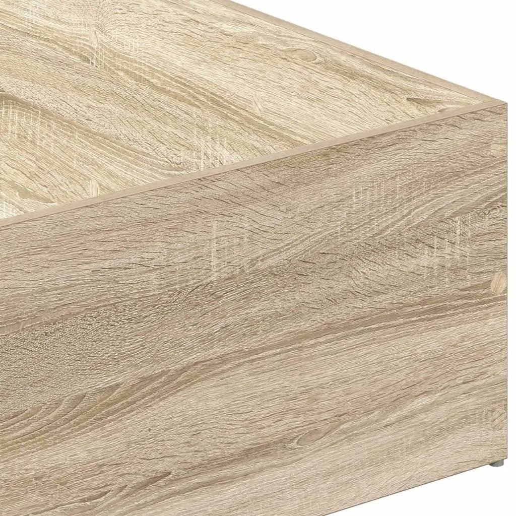Giroletto per rete letto regolabile Rovere Sonoma 90 x 190 cm 8021841