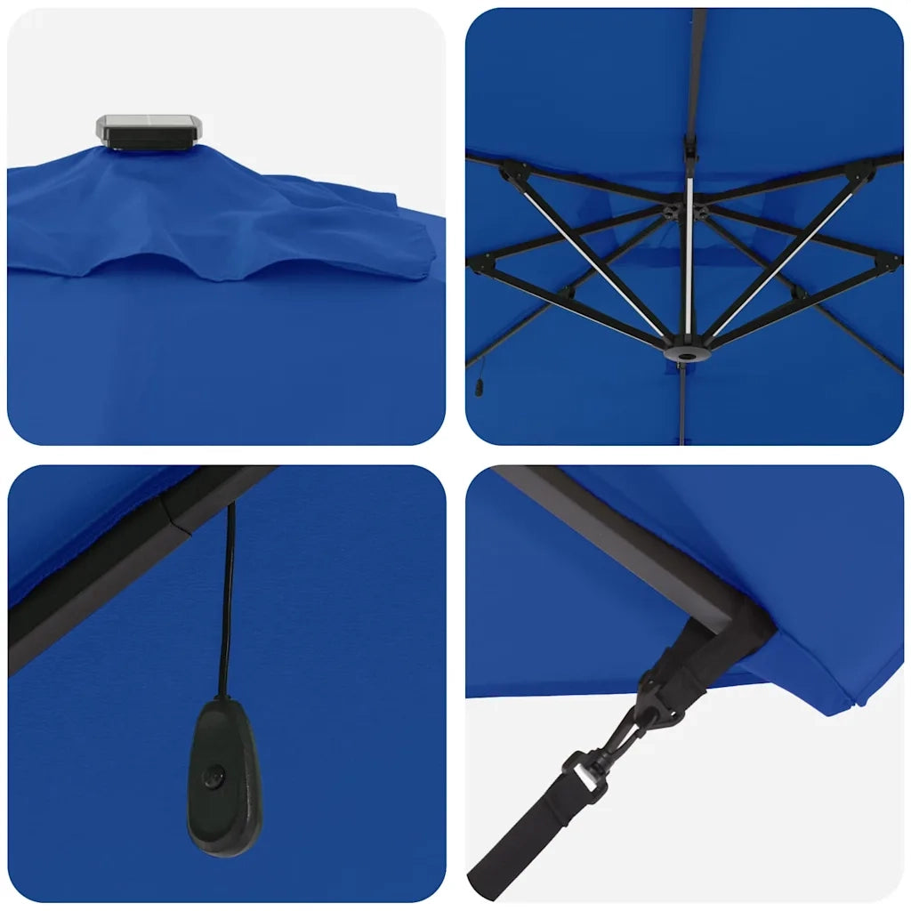 Ombrello | Parasolne Blu Azzurro 286 x 284 x 270 cm