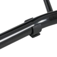 Supporto Cavalletto per Moto Posteriore Supporto Ruota Solleva Moto Posteriore su Ruote con Bobina di Braccio Oscillante U, Nero