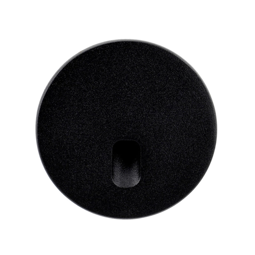 Faretto segnapassi LED incasso 4W 3000K dimmerabile luce per interni scale gradini ingresso Tondo Nero 230V