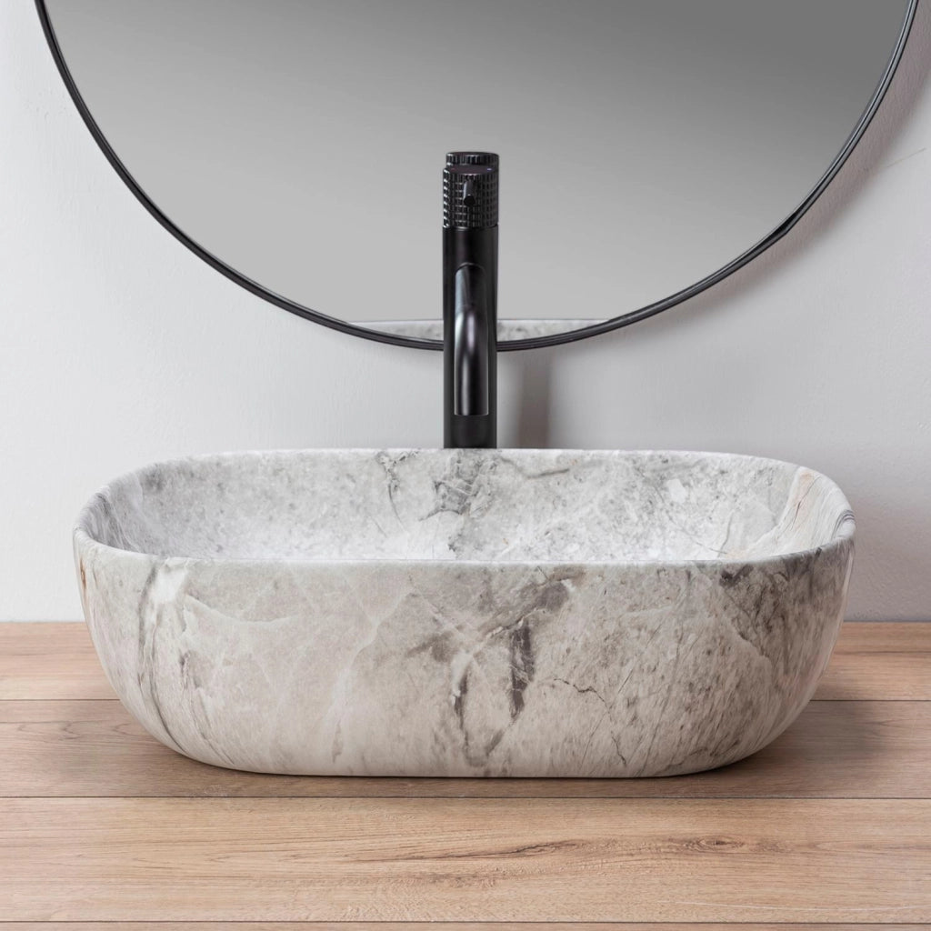 Lavabo Da Appoggio Rea Livia Stone