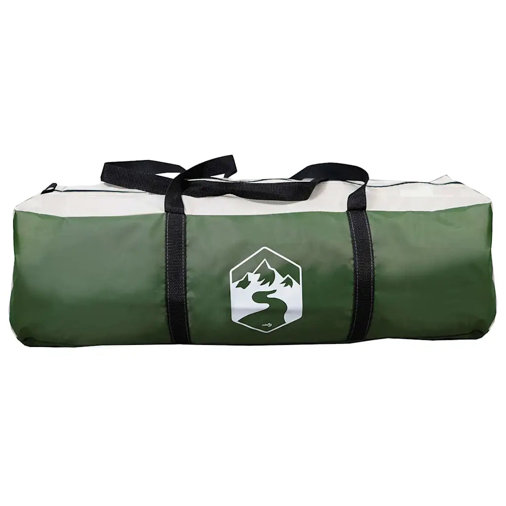 Tenda a cubo per 3 persone Verde e Bianco 320 x 320 x 203 cm