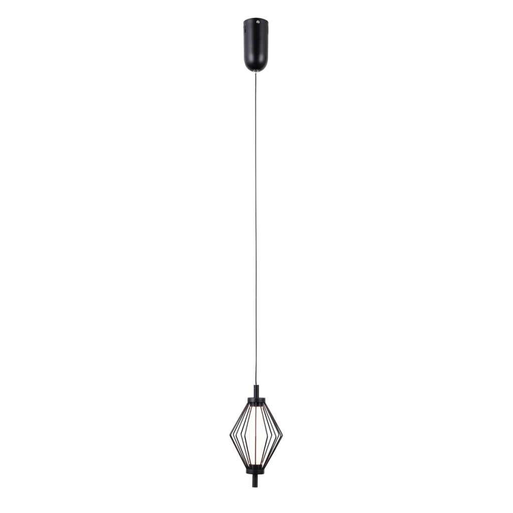 Lampada a sospensione SEVIL nera opaca LED 5W Italux