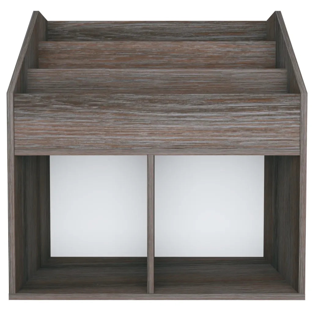 Portariviste Bambini Grigio e Sonoma 71x30x78,5 cm Truciolato cod mxl 71552