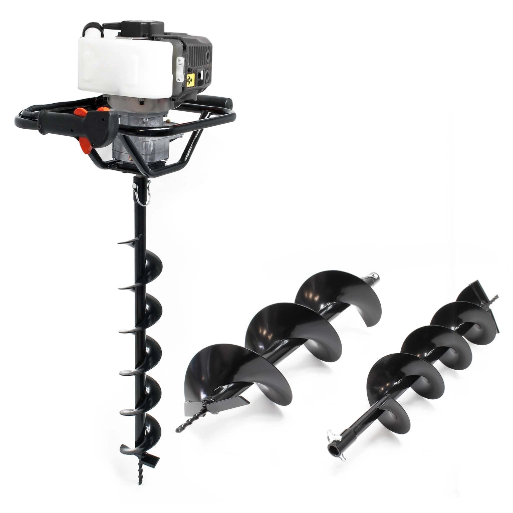 Mototrivella a benzina, 1,4kW e 52cm³ motore a benzina, incl. coclee 250mm e 300mm