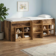 Letto Alto per Bambini 2 pcs Legno antico 203 x 101,1 x 68,5 cm 3422553