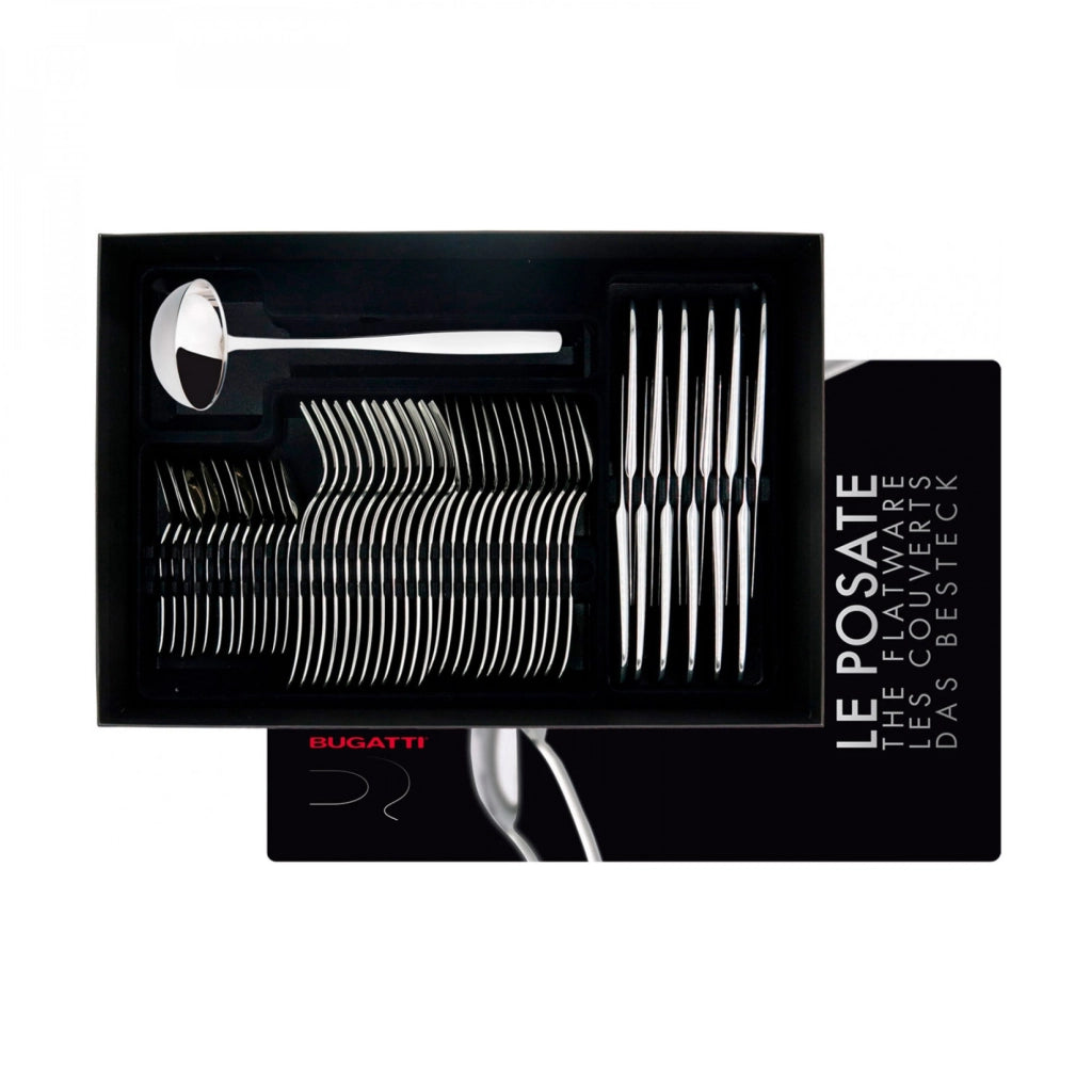 RIVIERA, Posate Set 49 Pz, Scatola Gallery, Casa Bugatti