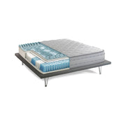 Materasso singolo Atilla, Materasso in Memory Foam e Molle insacchettate, 100% Made in Italy, Antiacaro e Anallergico, cm 90x190 h26