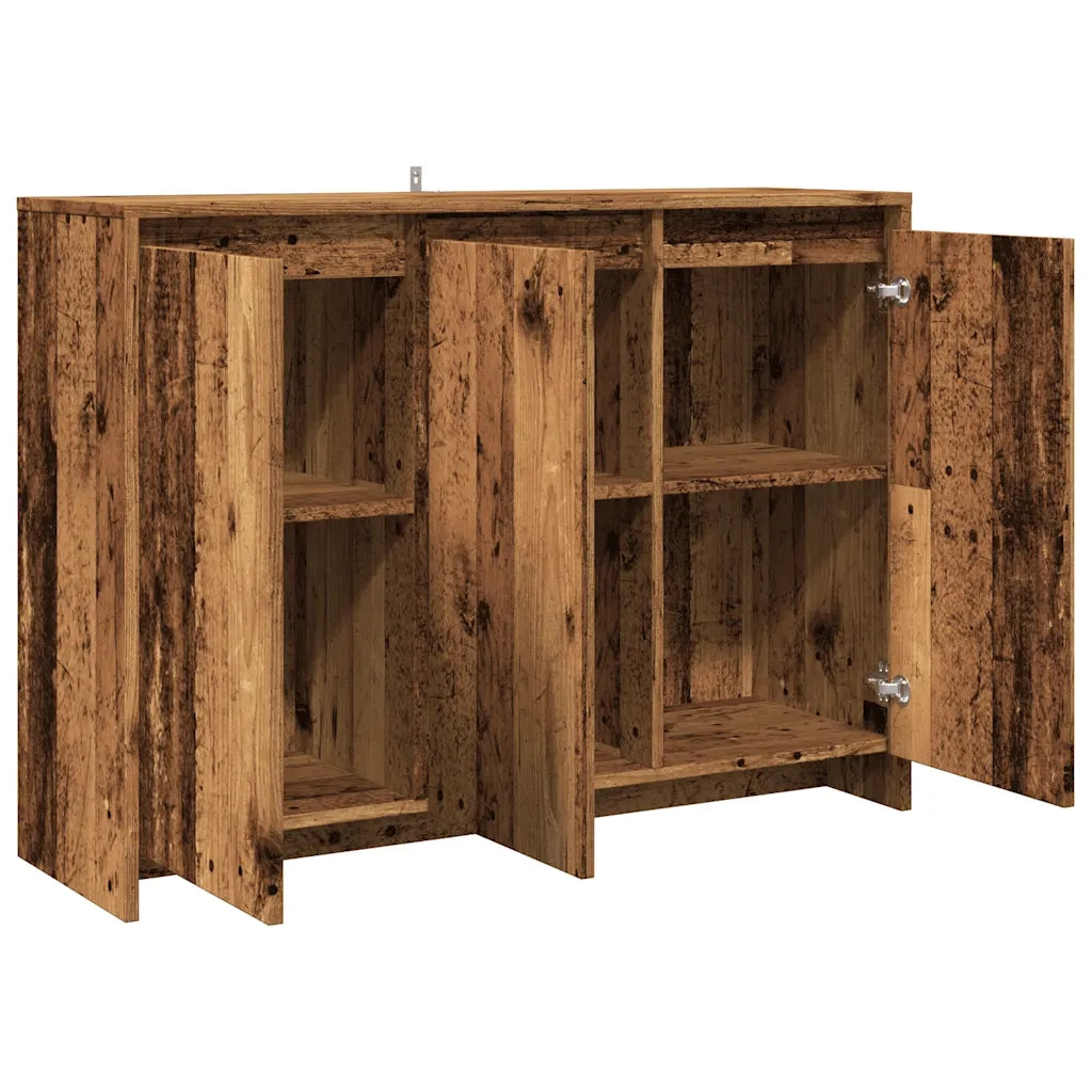 Credenza-Buffet-Armadio da cucina Legno Antico 102x35x55 cm in Truciolato