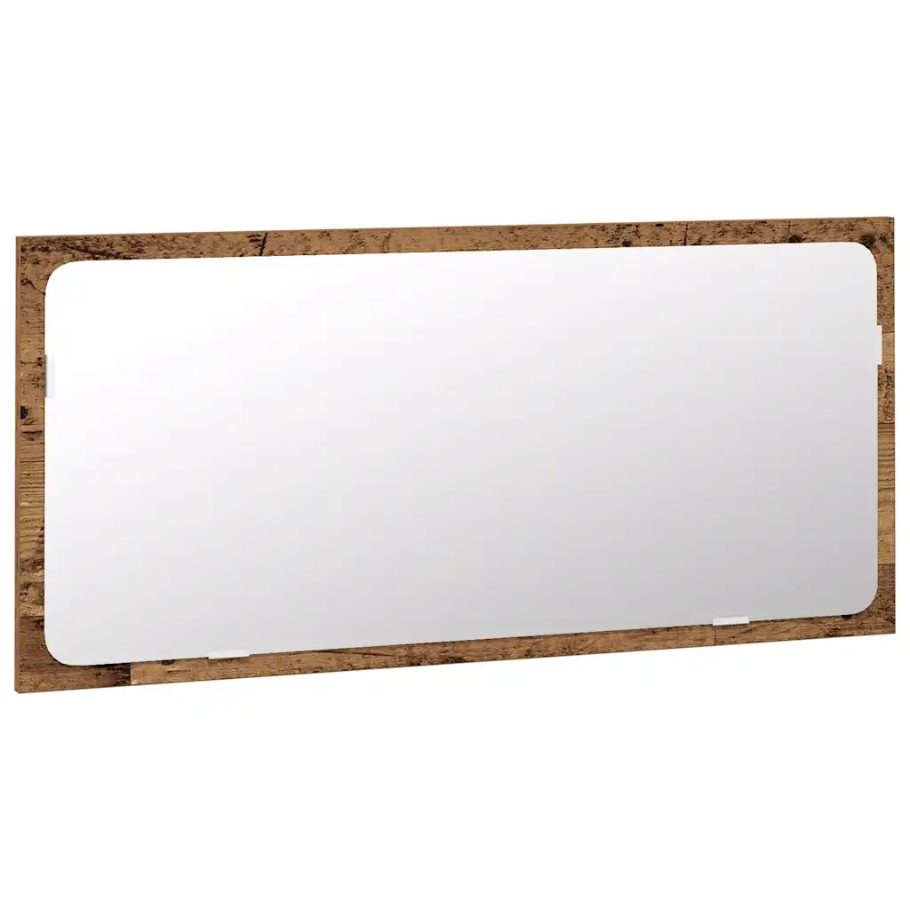 vidaXL Set Mobili da Bagno 3 pz Legno Antico in Legno Multistrato
