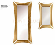 specchio elegante da terra morgana Oro in Ferro 75x167hcm(42x135hcm)