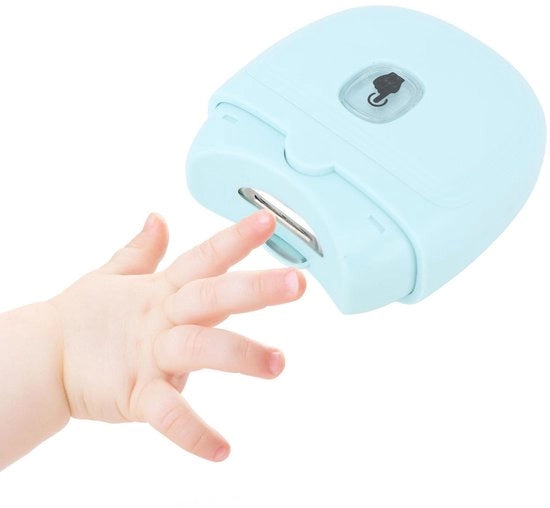 Nageltrattore elettrico automatico a batteria USB ricaricabile con indicatore di carica verde - adatto per bambini e anziani - sicuro e facile da usare
