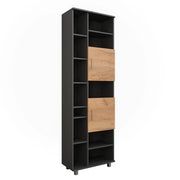 Vicco Mobile alto Antracite/quercia dorata 60.2 x 190 cm