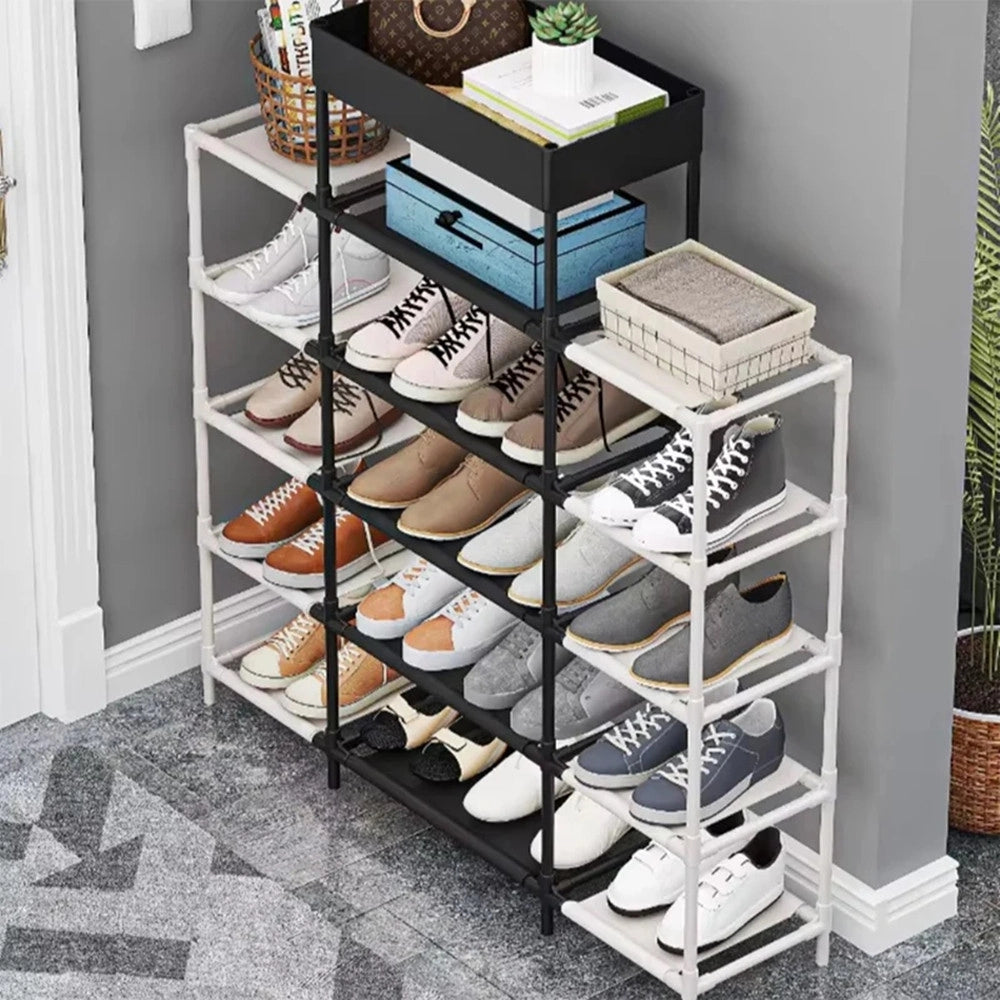 Trade Shop - Scarpiera Multistrato Organizzatore Salvaspazio Ingresso Design Compatto Funzionale -