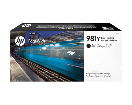 HP Cartuccia nero originale ad altissima capacità PageWide 981Y