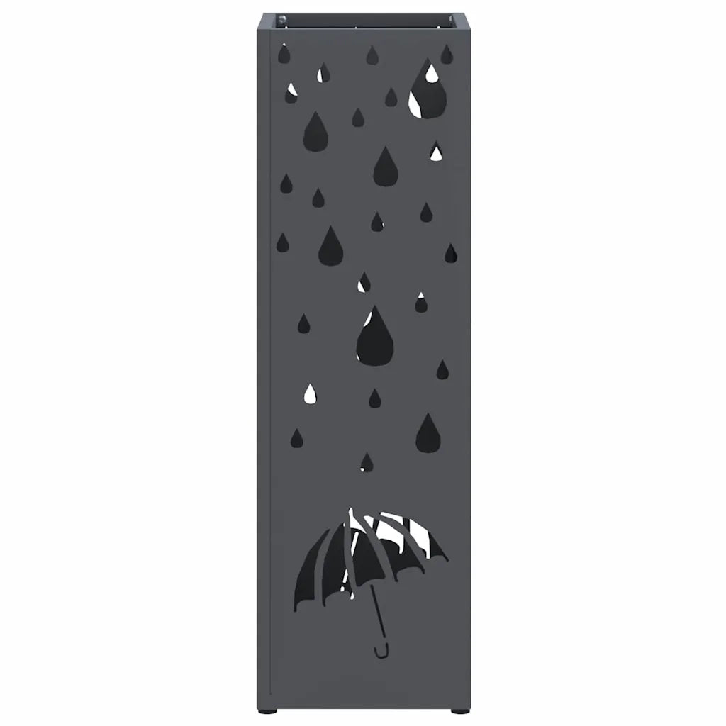 Supporto per Ombrellone Antracite 15,5 x 15,5 x 49 cm Metallo 868478