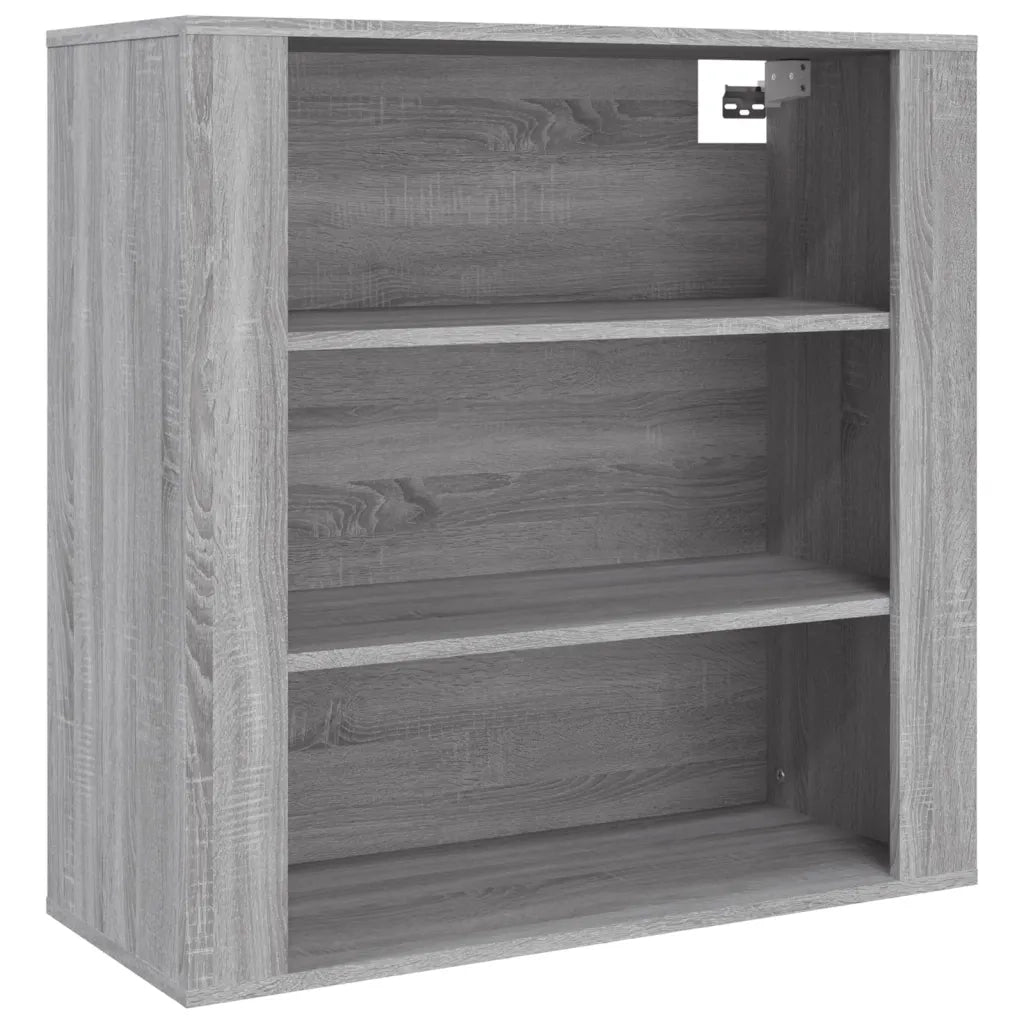 Credenza-Buffet-Armadio da cucina Grigio Sonoma in Legno Multistrato 605634