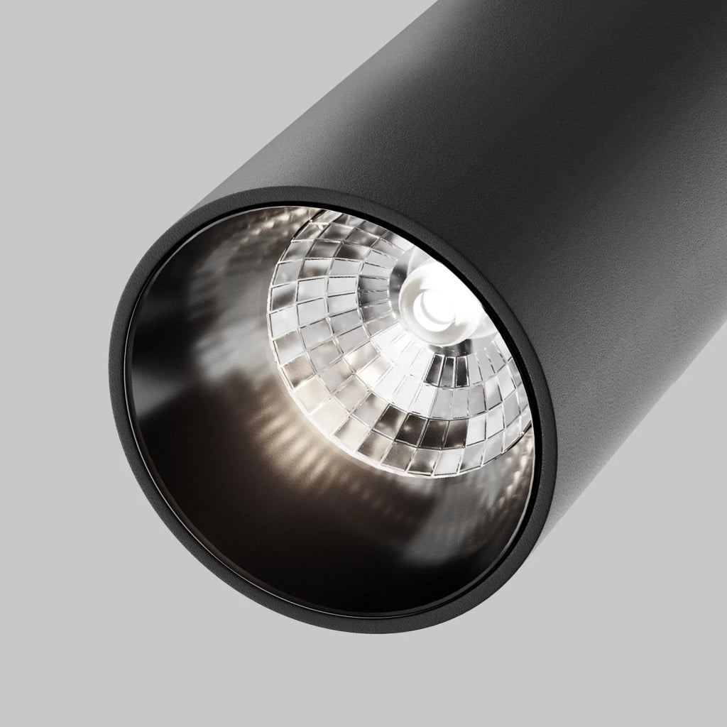 Maytoni Lampada da binario Radity Focus LED 1 luce LED integrato nero metallo