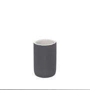 Portaspazzolino in ceramica grigio | Color