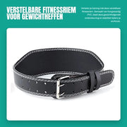 Cintura di allenamento flessibile - Cinturone per sollevamento pesi - Cintura in PVC per palestra - Supporto per prevenire strappi - Miglioramento della stabilità centrale - Duraturo e resistente