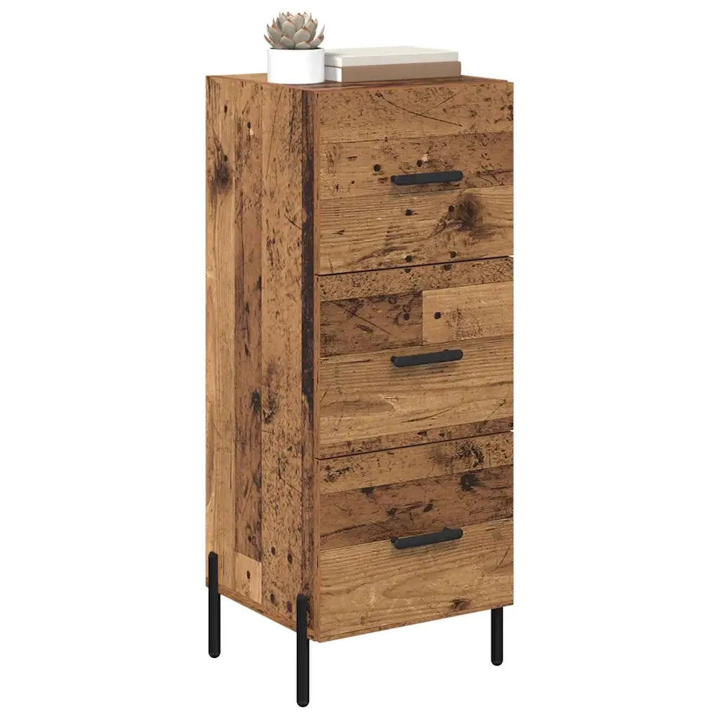 Credenza-Buffet-Armadio da cucina Legno vecchio 34 x 34,5 x 90 cm Legno multistrato 459171