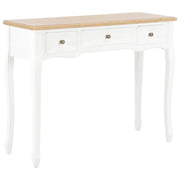 280044 Dressing Console Table with 3 Drawers White cod mxl 67605