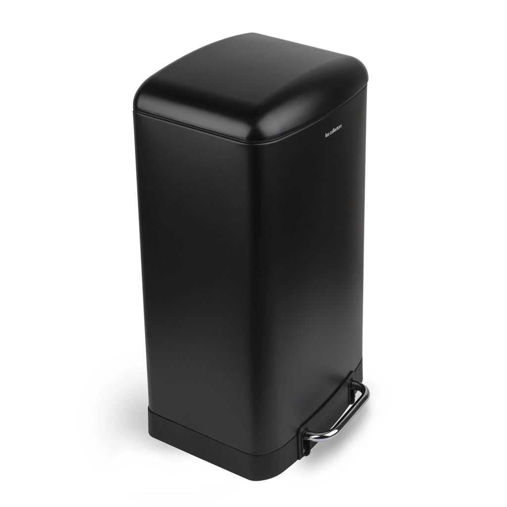 Pattumiera a pedale 30L - nero