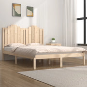 Giroletto-Struttura Letto in Legno Massello 135x190 cm Small Double 376453