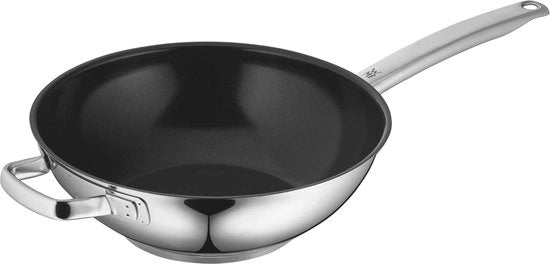 Pentola a wok 28 cm con strato ceramico - Adatto a tutte le fonti di calore