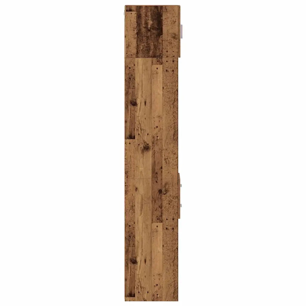 Armadio con cassetto 2 pcs Legno vecchio 30 x 42,5 x 225 cm 3365640