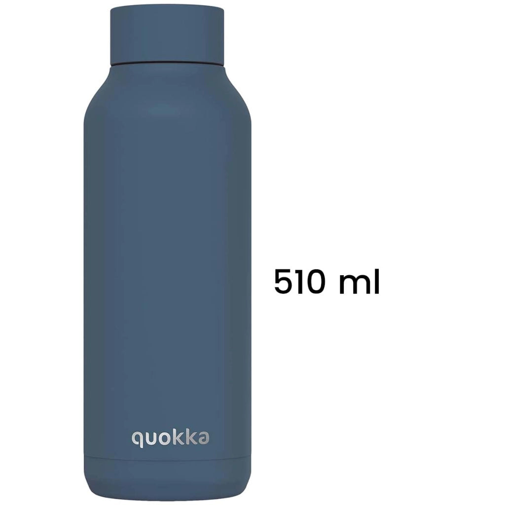 Bottiglia Termica 510 ml Inox a Doppia Parete Ermetica Blu Quokka