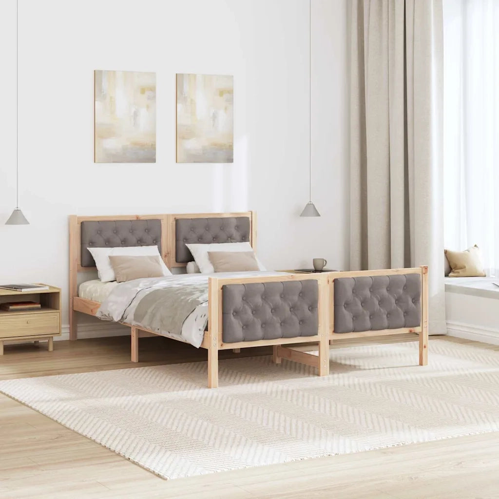 Struttura del letto Talpa 140 x 190 cm Pino massello 3394296