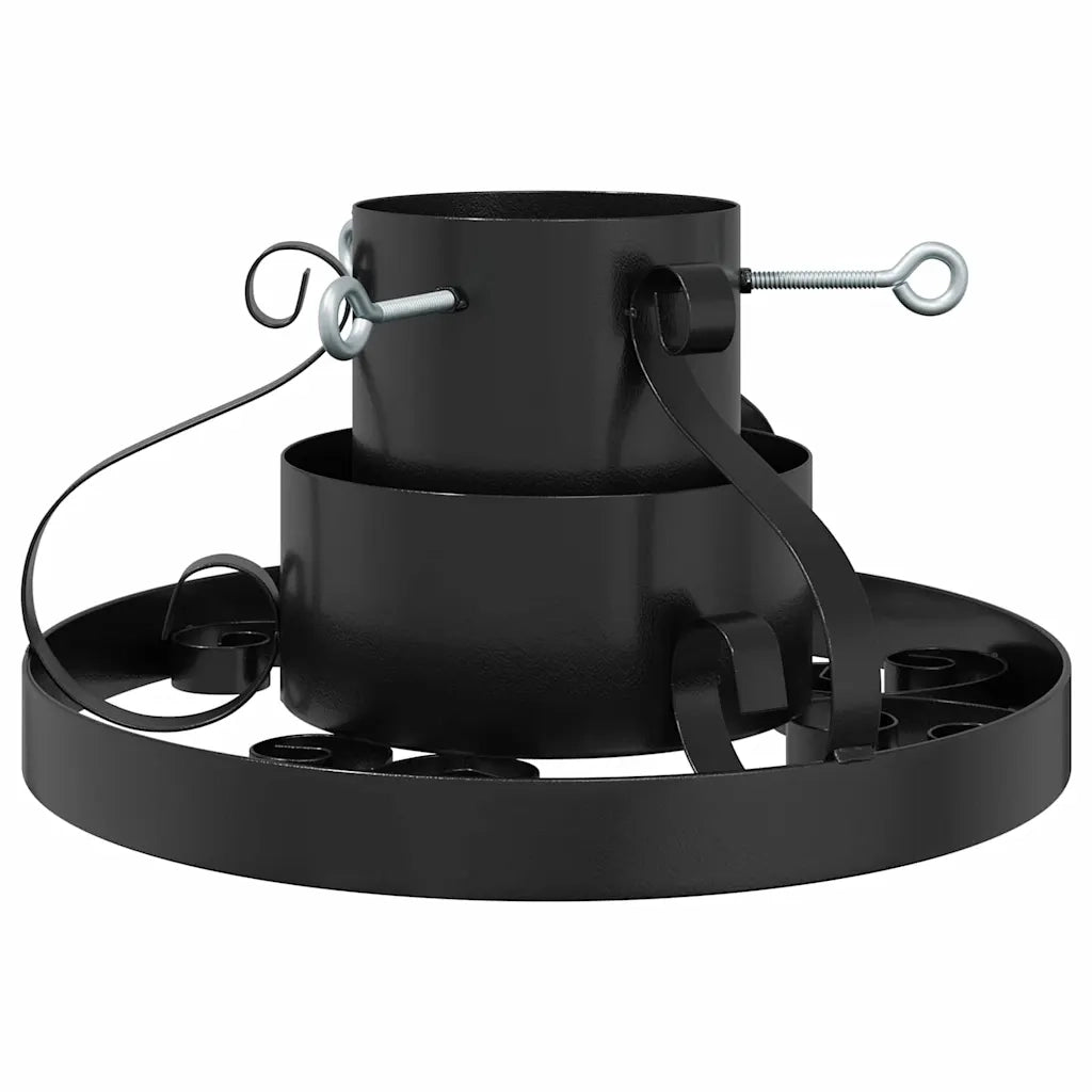 Supporto per Albero di Natale Nero 40 x 40 x 21 cm Acciaio 42019192