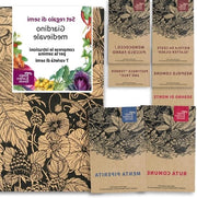 Set di semi per giardino medievale - Set di semi per regalo con 7 piante per il giardino medievale 

(Nota: Ho mantenuto il numero di piante, ma ho tolto il termine "cadeau" che non ha un corrispettivo diretto in italiano)