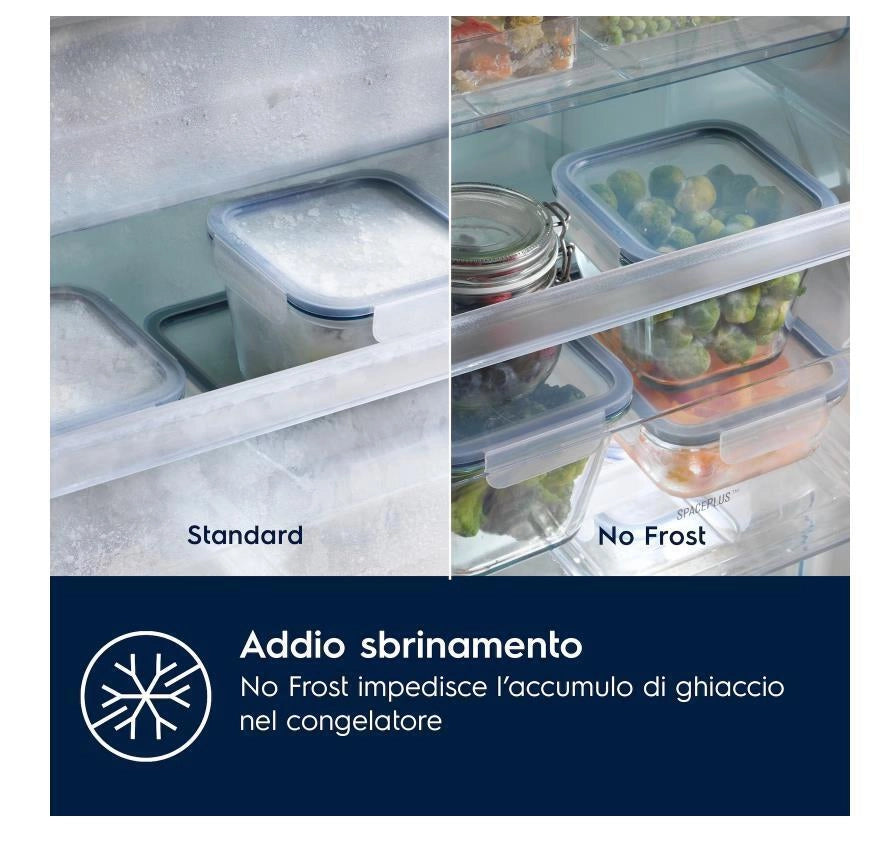 Electrolux FRIGORIFERO COMBINATO TWINTECH TOTAL NO FROST CLASSE E ENG7TE75S