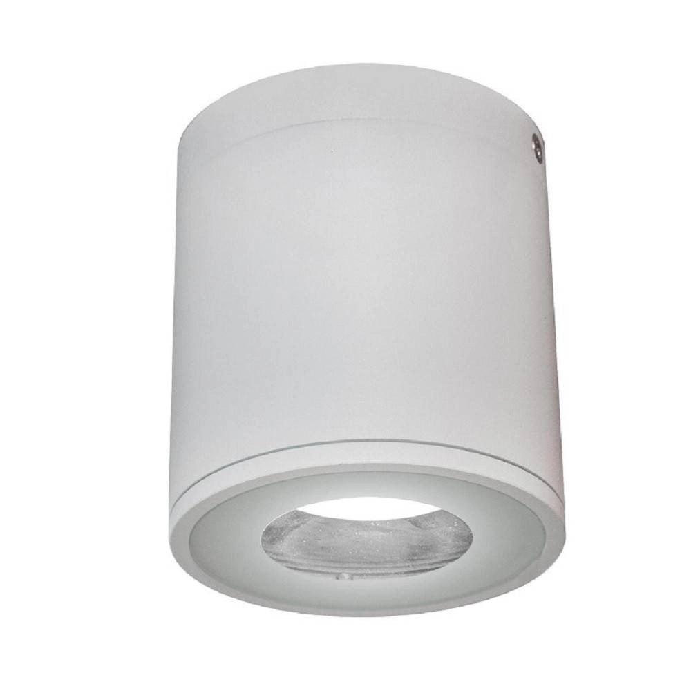 Trade Shop - Faretto Lampada Soffitto Bagno Vasca Box Doccia Portalampada Gu10 Impermeabile Ip65 - Bianco