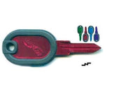 CHIAVI GIOBERT PER AUTO FIAT GT15RU1- - GT15RU1 ultralite viola - 5 pezzi SILCA
