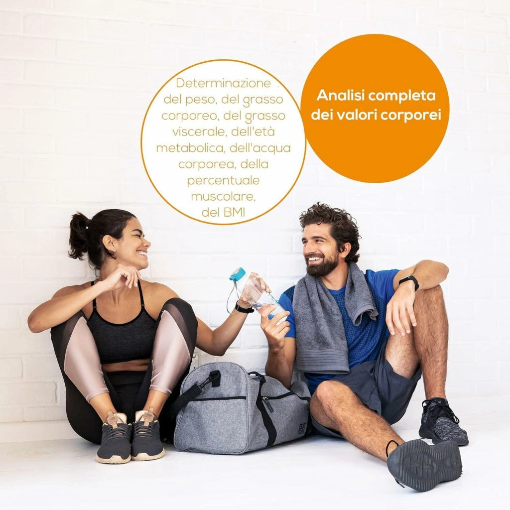 Beurer BF 183 Bilancia Diagnostica con Display Extra Large e Valori Corporei con Grasso Viscerale ed Età Metabolica, Conversione kg/lb/st, Portata 180 kg