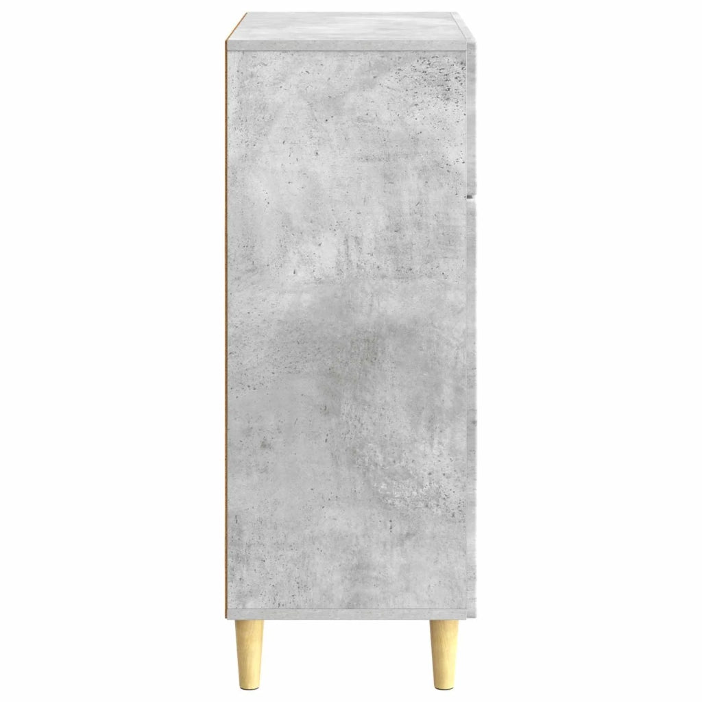 Credenza Grigio Cemento 66 x 34,5 x 90 cm Legno ingegnerizzato